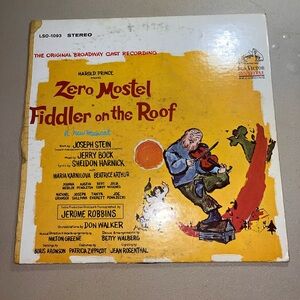 Fiddler on the Roof Vinyl Album